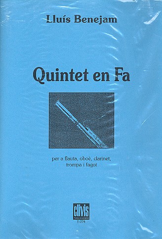 Quintett F-Dur für Flöte, Oboe,