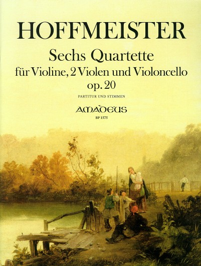 6 Quartette op.20 für Violine,