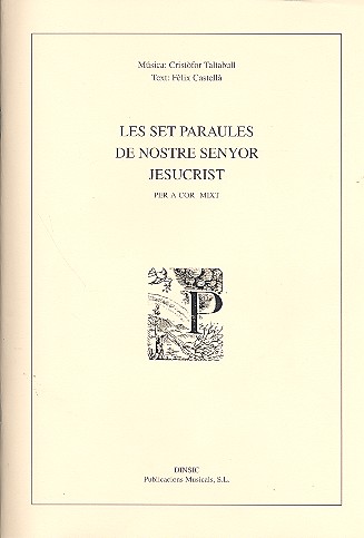 Les 7 paraules de nostre senyor Jesucrist