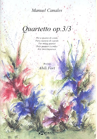 Quartett op.3,3 für 2 Violinen, Viola