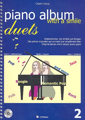 Piano Album with a Smile - Duets Band 2 (+CD)