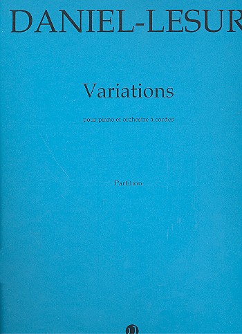 Variations pour piano et orchestre à cordes