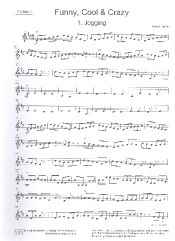 Funny cool & crazy für Streicher-Ensemble