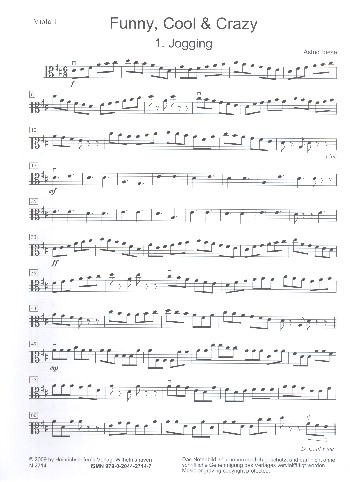 Funny cool & crazy für Streicher-Ensemble