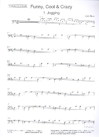 Funny cool & crazy für Streicher-Ensemble