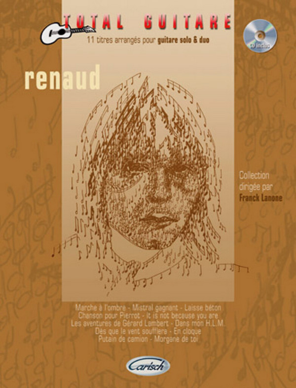 Tota guitare - Renaud Séchan (+CD):