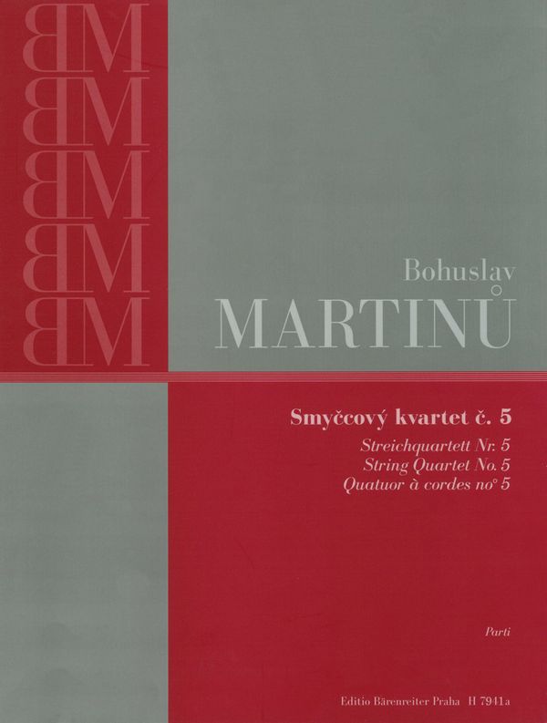 Streichquartett Nr.5 H268