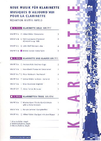 Kleine Suite für Klarinette