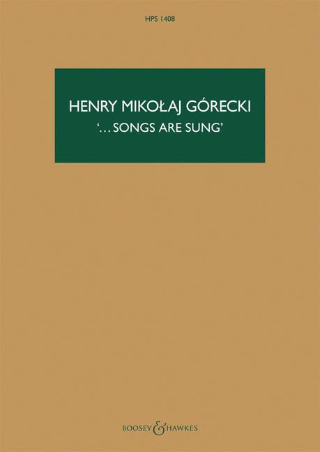 Songs are sung (Quartet no.3 op.67)