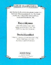 Bayernhymne  und  Deutschlandlied