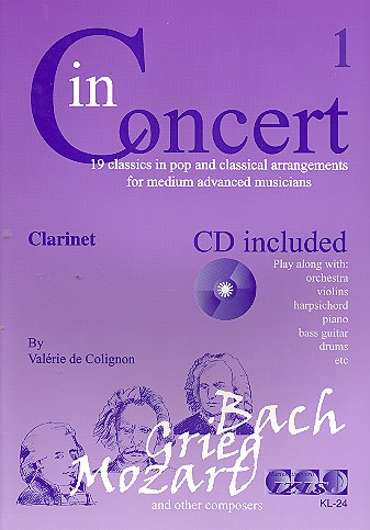 In Concert vol.1 (+CD) for clarinet