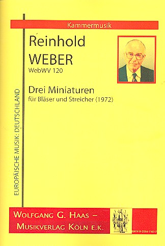 3 Miniaturen WebWV120 für Bläser