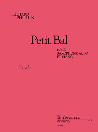 Petit Bal pour saxophone alto et piano