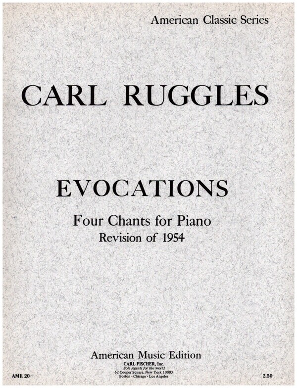 Evocations - 4 chants