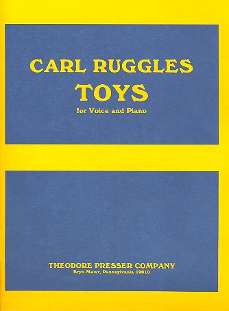 Toys for voice and piano