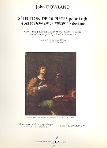 Sélection de 26 Pièces pour luth vol.3 pour