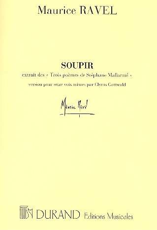 Soupir pour 16 voix mixtes a cappella
