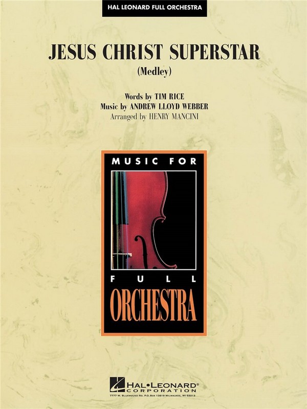 Jesus Christ Superstar Medley for full orchestra