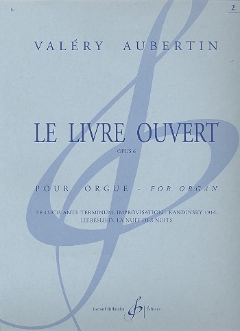 Le Livre ouvert op.6 Vol.2