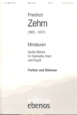 Miniaturen 6 Stücke für Klarinette, Horn und