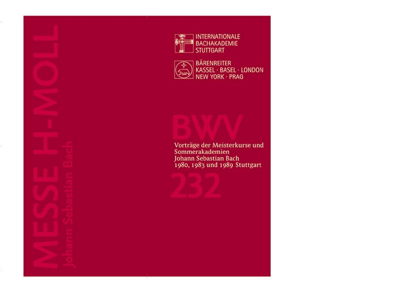 Messe H-Moll BWV232 CD-Rom