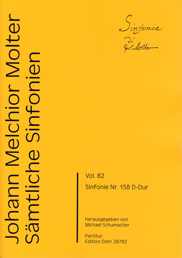 Sämtliche Sinfonien Band 82 - Sinfonie D-Dur Nr.158