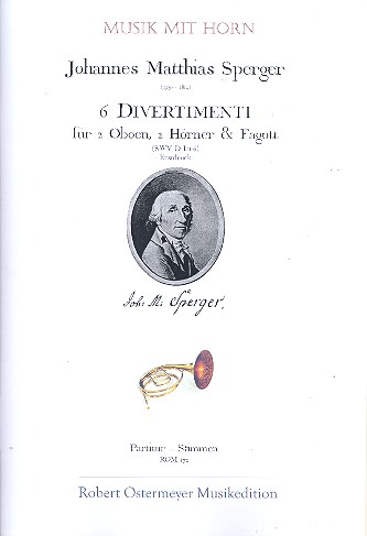 Divertimenti SWVD1 Band 1 (Nr.1-6)