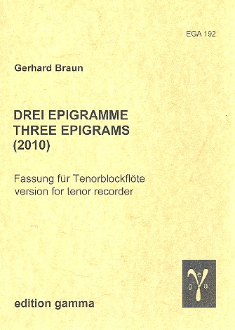 3 Epigramme