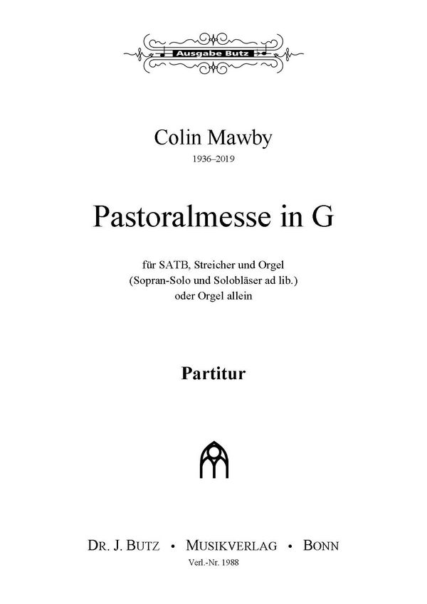 Pastoralmesse G-Dur
