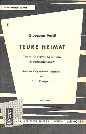 Teure Heimat für Salonorchester