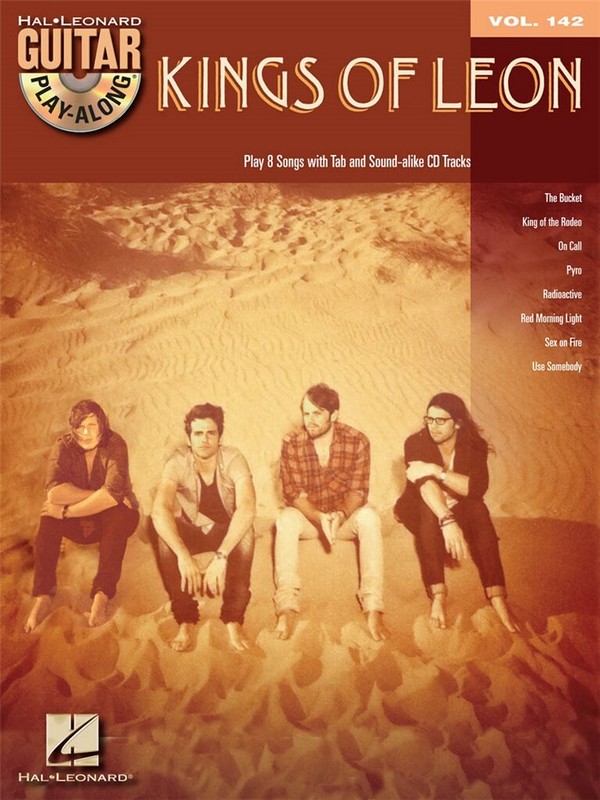 Kings of Leon (+CD): guitar playalong vol.142