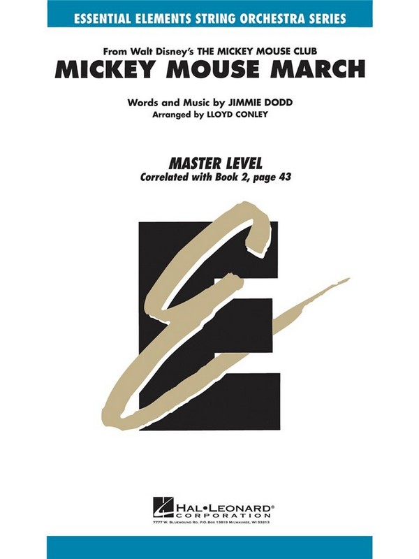 Mickey Mouse March: for string orchestra