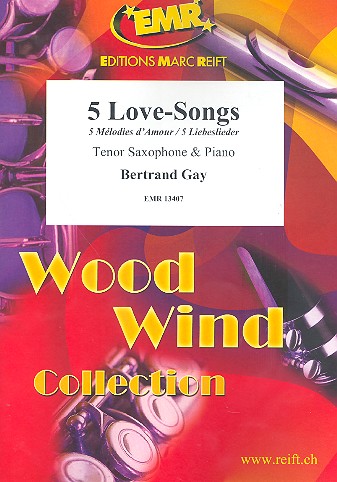 5 Love-Songs für Tenorsaxophon und Klavier