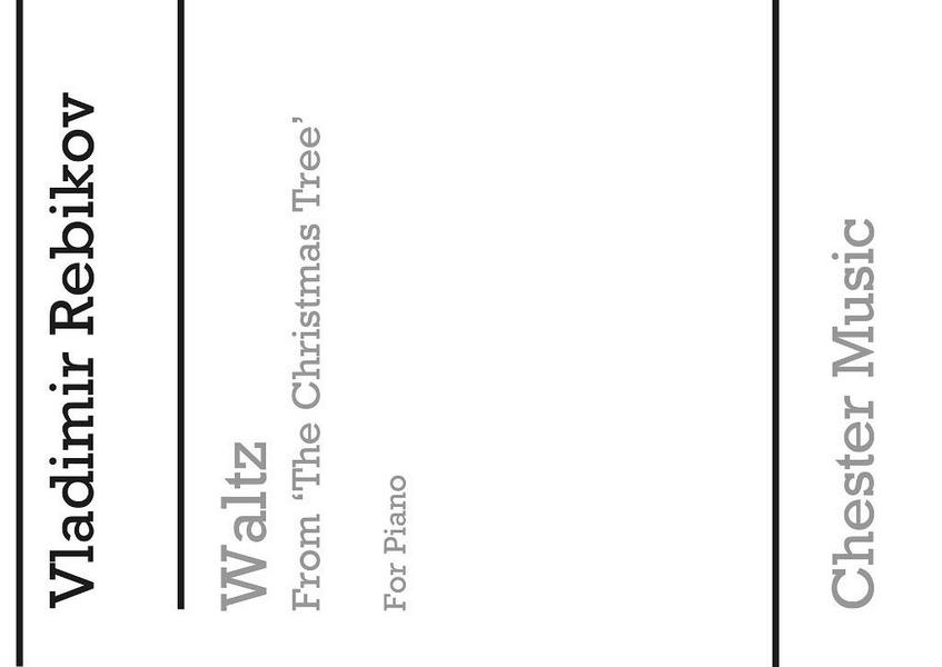 Waltz from The Christmas Tree for piano