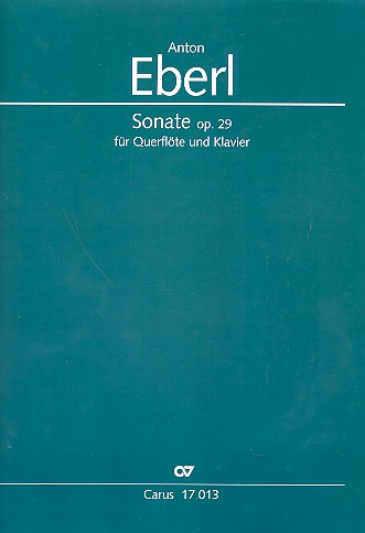 Sonate op.29 für Flöte und Klavier
