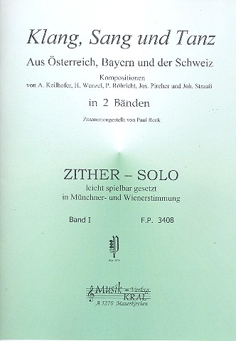 Klang, Sang und Tanz  Band 1 für
