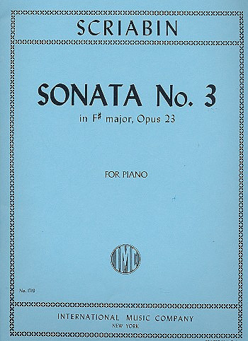 Sonata in F Sharp Major no.3 op.23
