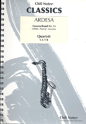 Ardesa-Sammelband Nr.1 für 4 Saxophone