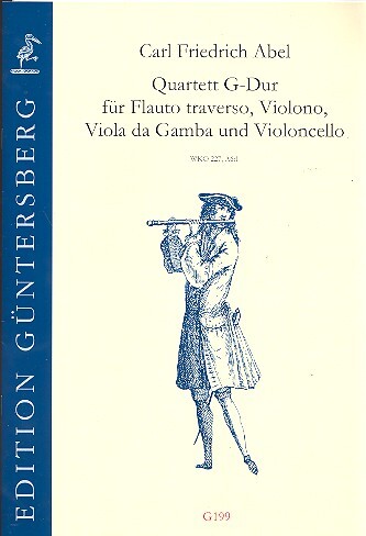 Quartett G-Dur für Traversflöte, Violine,