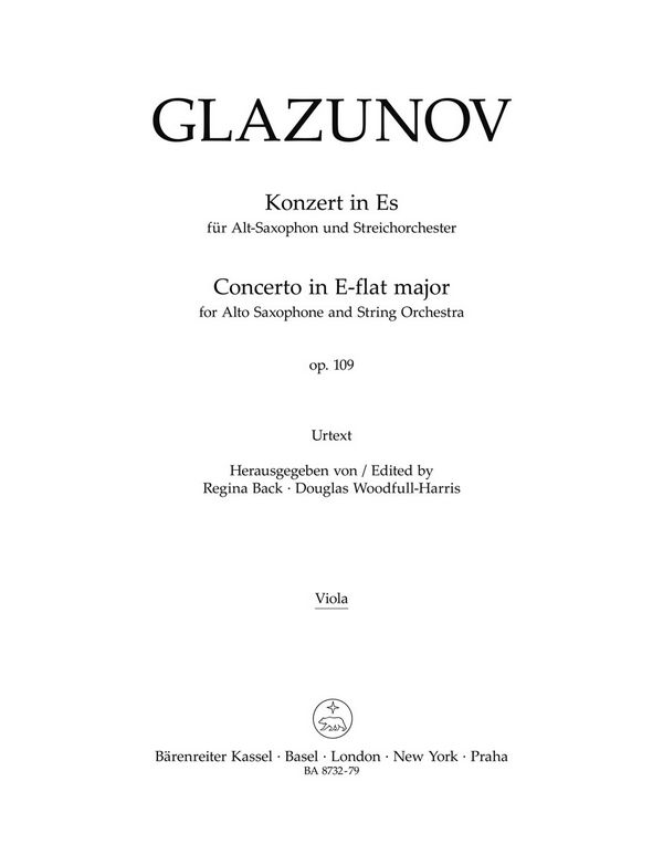 Konzert Es-Dur op.109