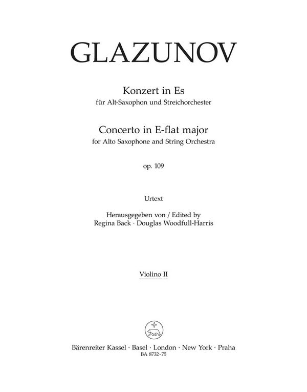 Konzert Es-Dur op.109