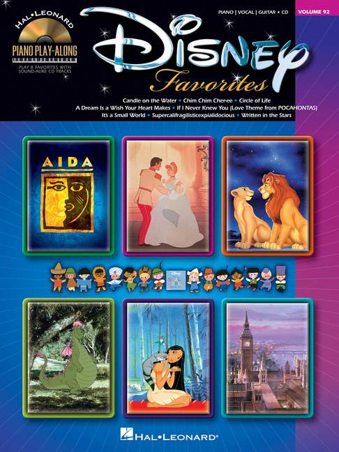 Disney Favorites (+CD): piano playalong vol.92