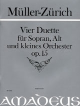4 Duette op.15 für Sopran, Alt und