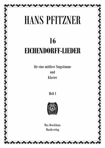 16 Eichendorff-Lieder Band 1 (1-8) für