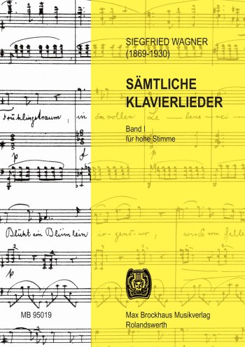 Sämtliche Klavierlieder Band 1