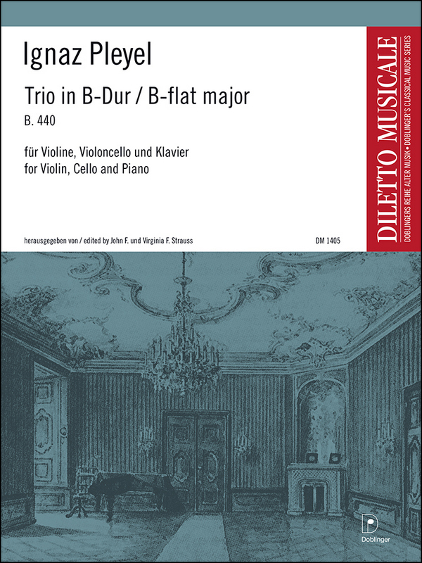 Trio B-Dur B.440 für Violine,