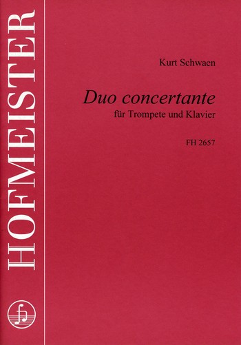 Duo concertante für Trompete und Klavier