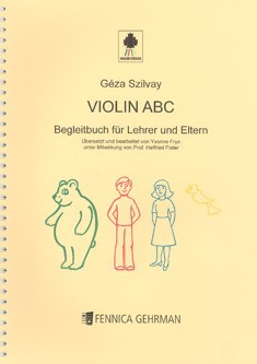 Colour Strings Violin ABC Begleitbuch für