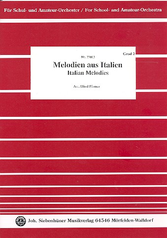 Melodien aus Italien für Schul-Orchester