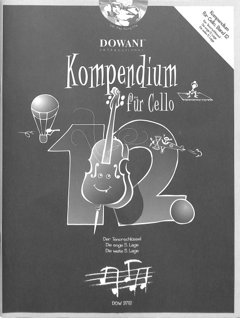 Kompendium für Violoncello Band 12 (+2 CD's)